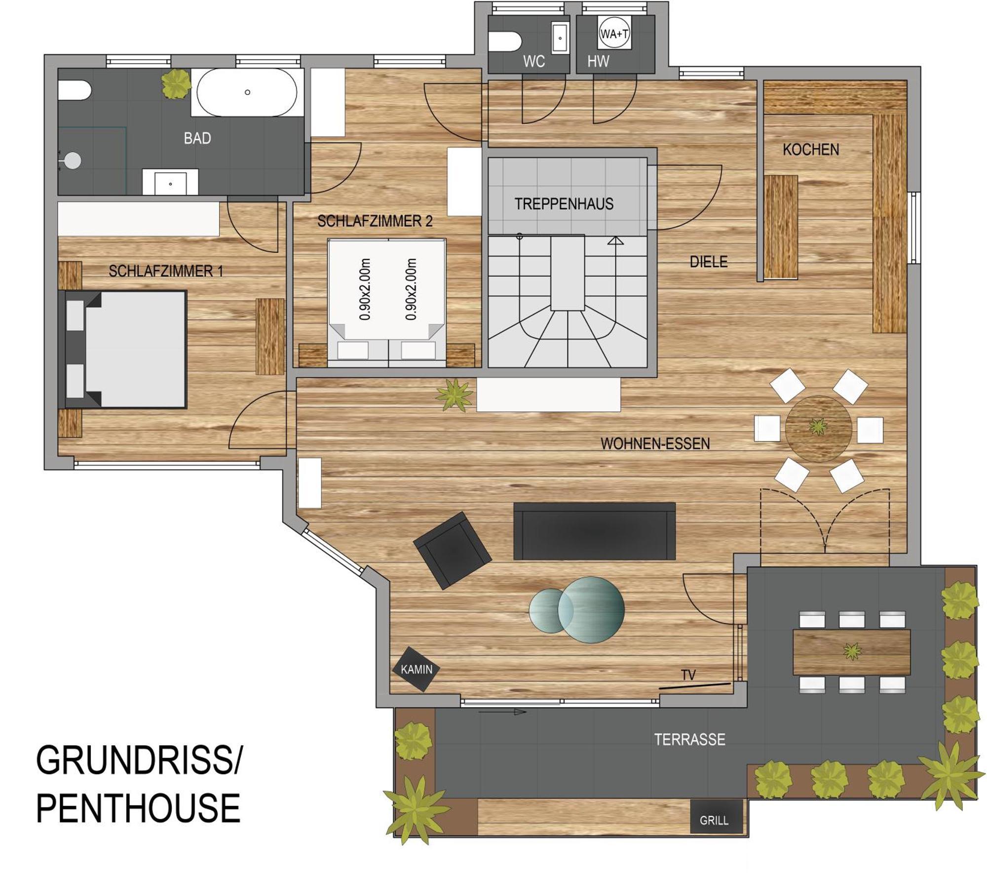 Penthouse Wohnung Mit Schoenem Moselblick In Metternich Koblenz  Exterior photo